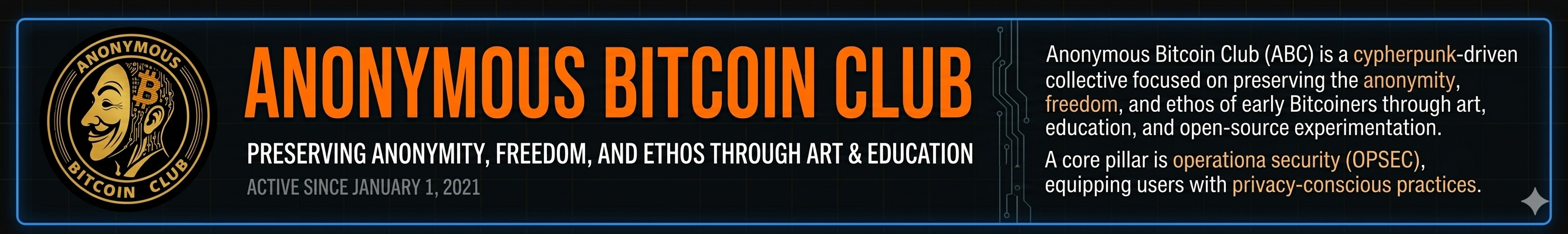 Anonymous Bitcoin Club